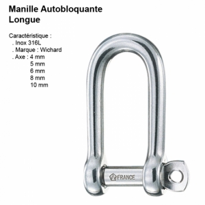 CFG Manille Autobloquante Longue